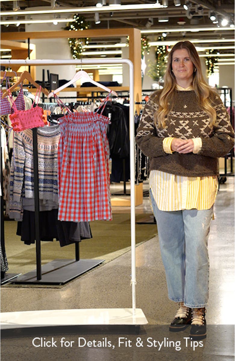 Lilo Plaid Minidress, sales video thumbnail