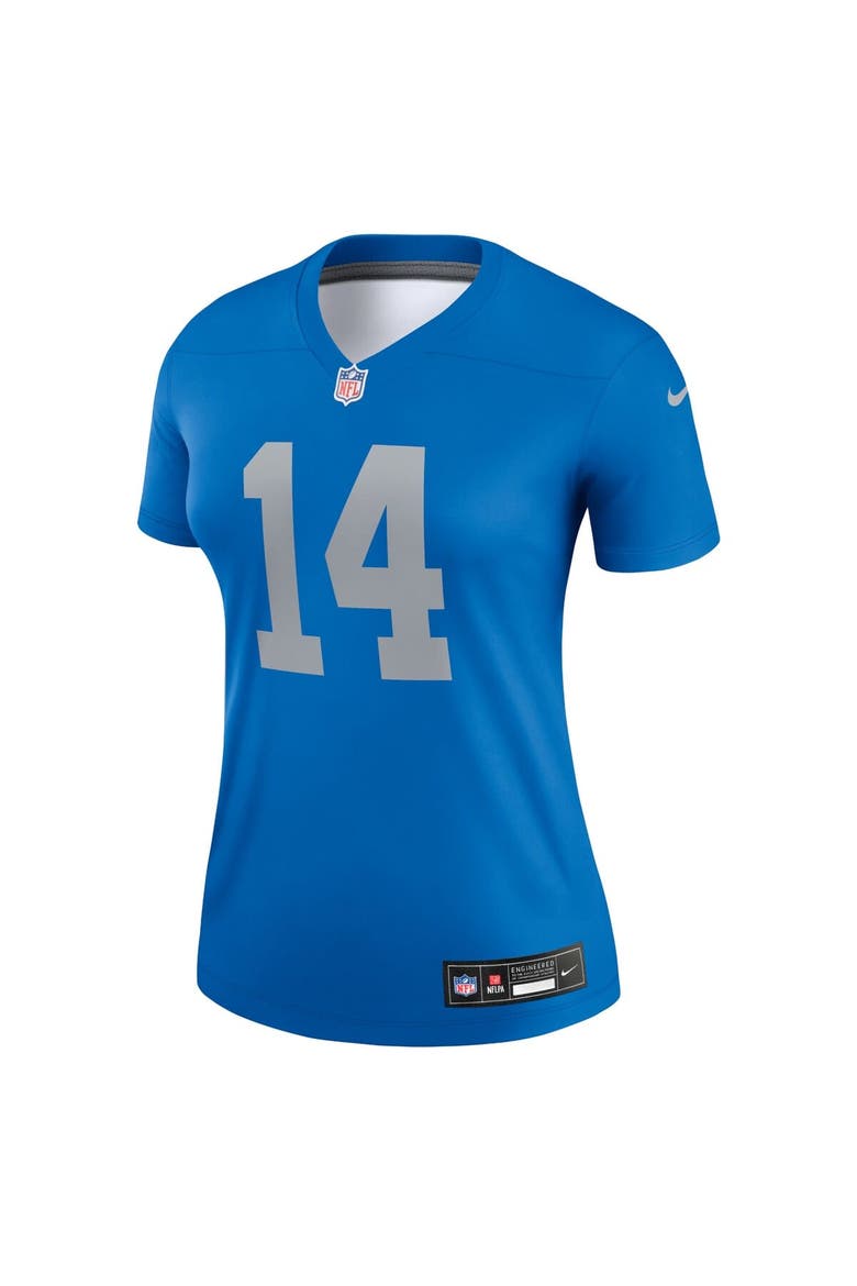 Women's Nike Amon-Ra St. Brown  Blue Detroit Lions Alternate Legend Player Performance Top, Alternate, color, Blue