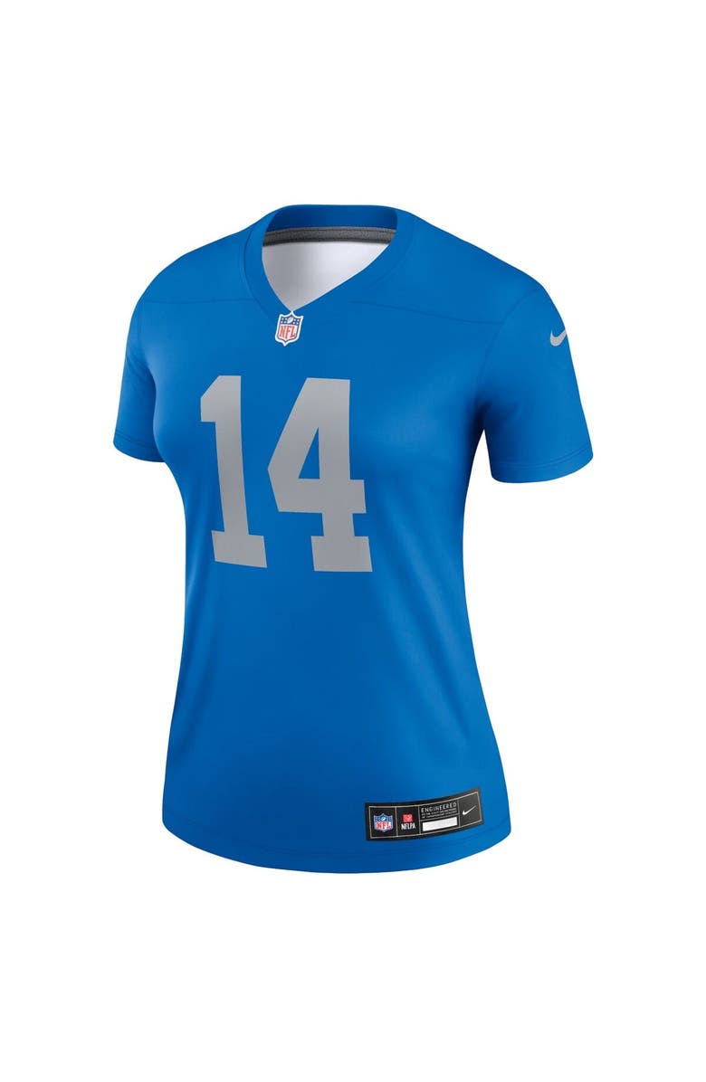 Nike Women's Nike Amon-Ra St. Brown  Blue Detroit Lions Alternate Legend Player Performance Top, Alternate, color, Blue