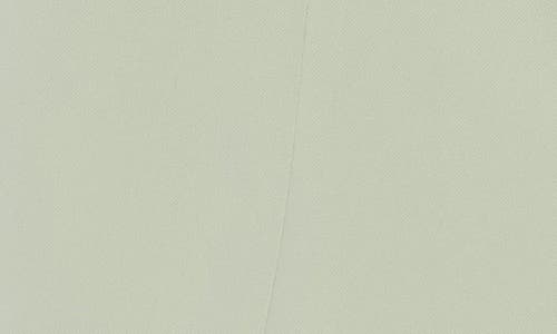 Elodie Square Neck Twill Top In Green