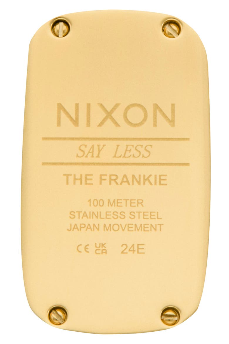 Frankie Bracelet Watch, 24mm, Alternate, color, STARBURST / GOLD / SILVER
