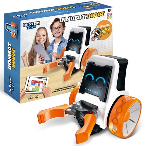 Innobot Robot Kit, Build & Program Bluetooth Control for Kids 8+