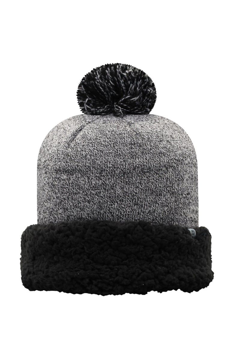 TOP OF THE WORLD Women's Top of the World Black Florida Gators Snug Cuffed Knit Hat with Pom, Alternate, color, Black