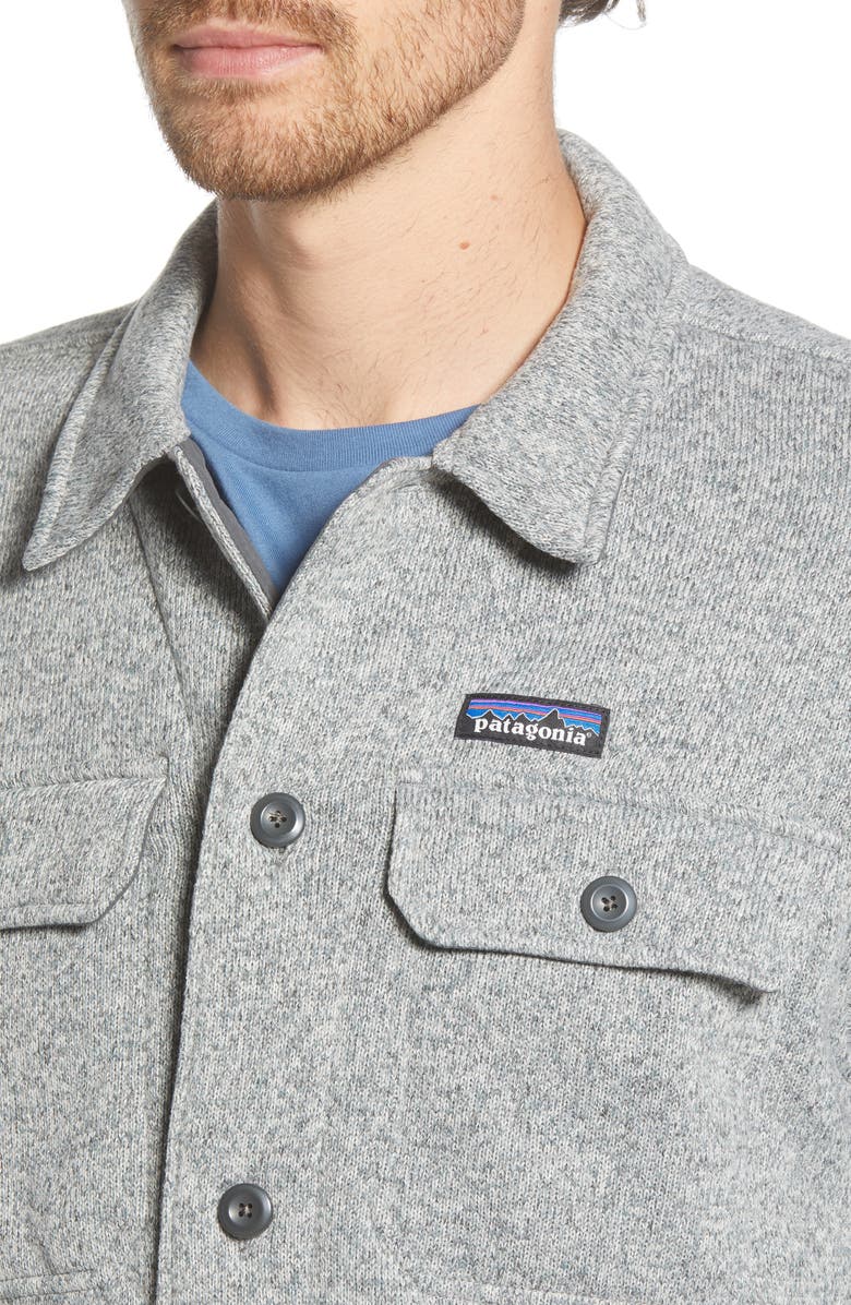 Patagonia Better Sweater Fleece Shirt Jacket, Alternate, color,