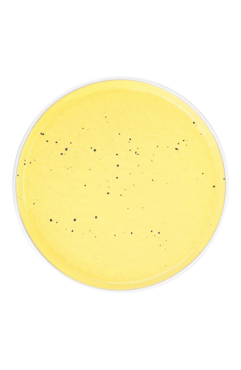 Stone Lain Elena Stoneware 4-Piece Dinner Plate Set, Alternate, color, Yellow