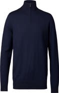 Charles Tyrwhitt Pure Merino Zip Neck Sweater