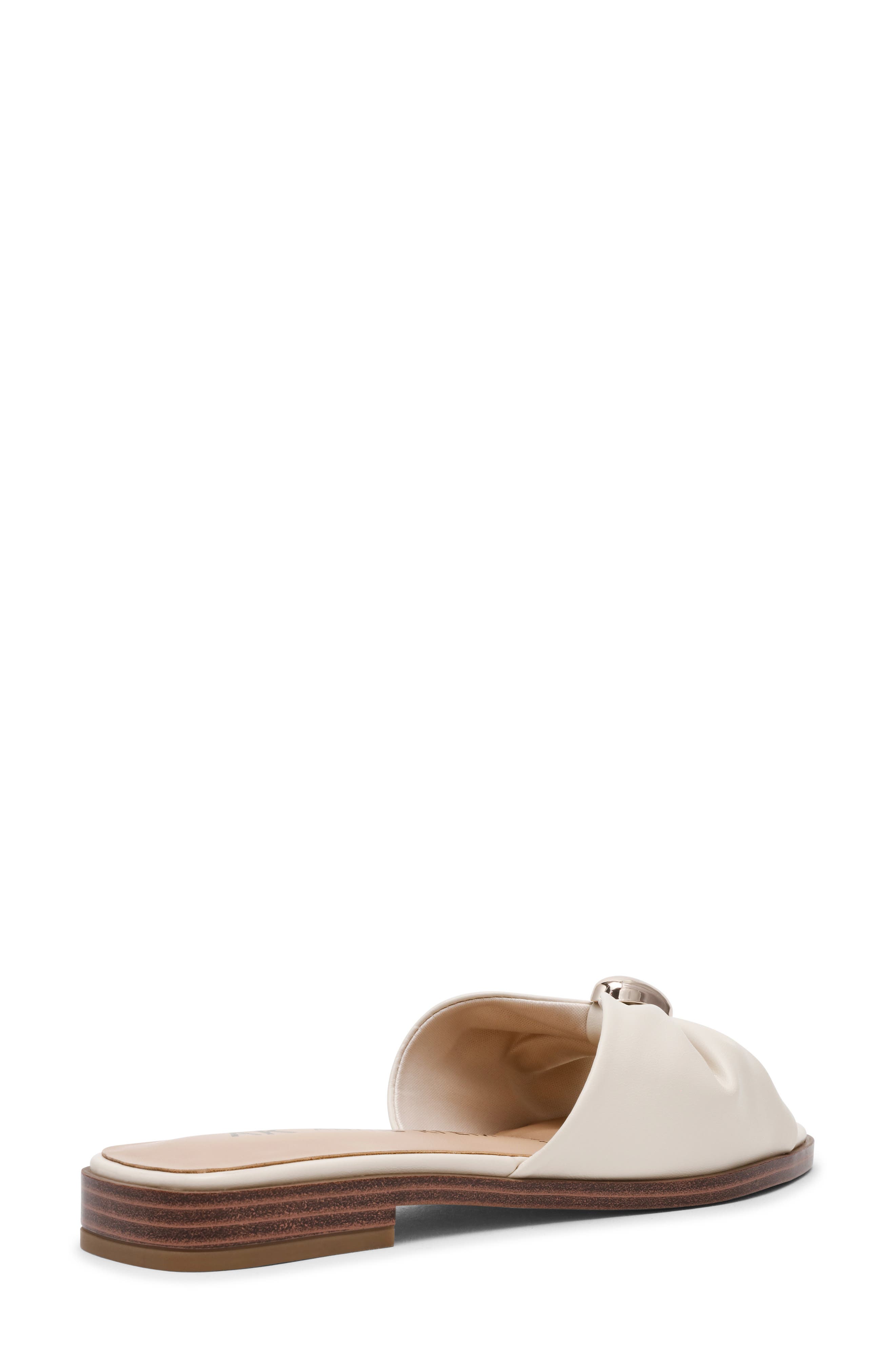 Anne Klein Enrica Slide Sandal, Alternate, color, Bone