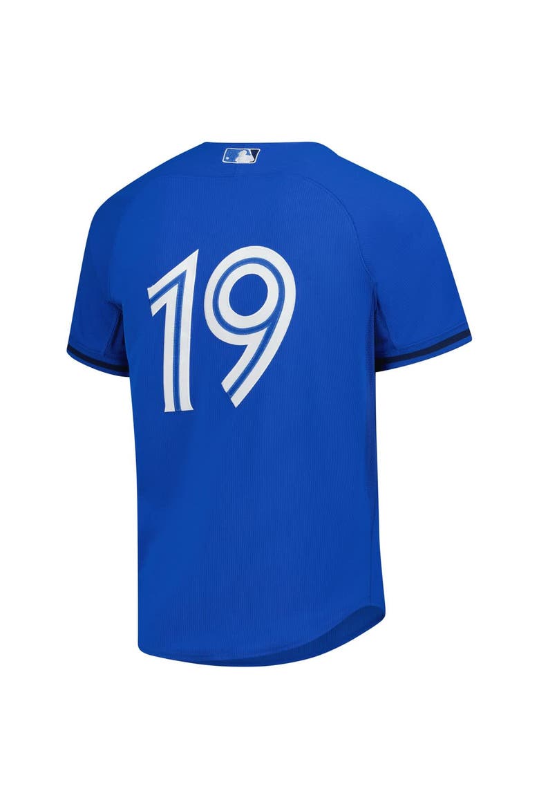 Men's Mitchell & Ness Jose Bautista Blue Toronto Blue Jays Authentic Batting Practice Jersey, Alternate, color, Blue