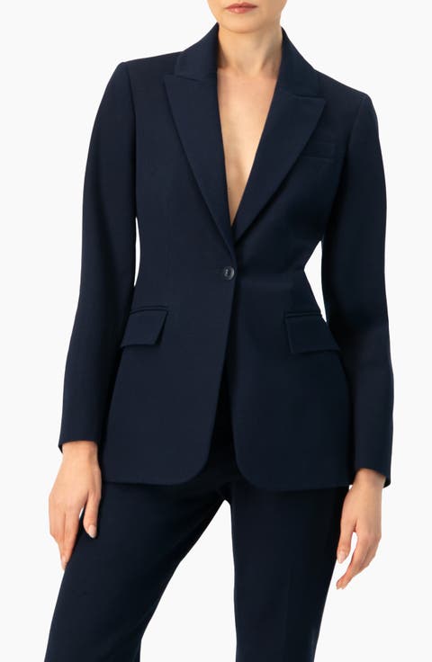 Single-Button Blazer