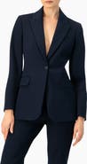 IVONNE Single-Button Blazer