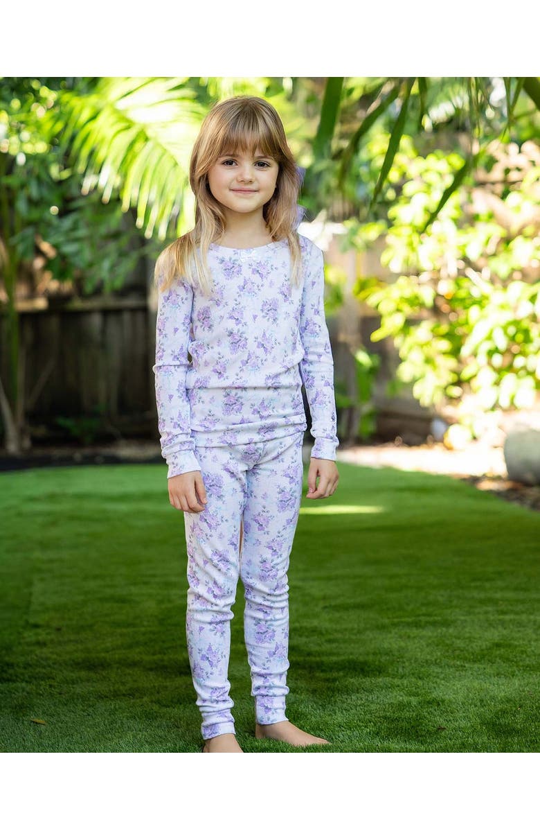 Lev Baby Etta Lounge Pajama, Alternate, color, Beige