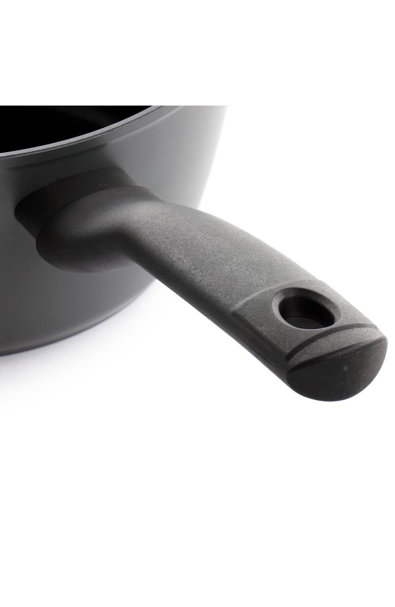 OSTER Kingsway 2.6 Quart Aluminum Nonstick Saucepan, Alternate, color, Black