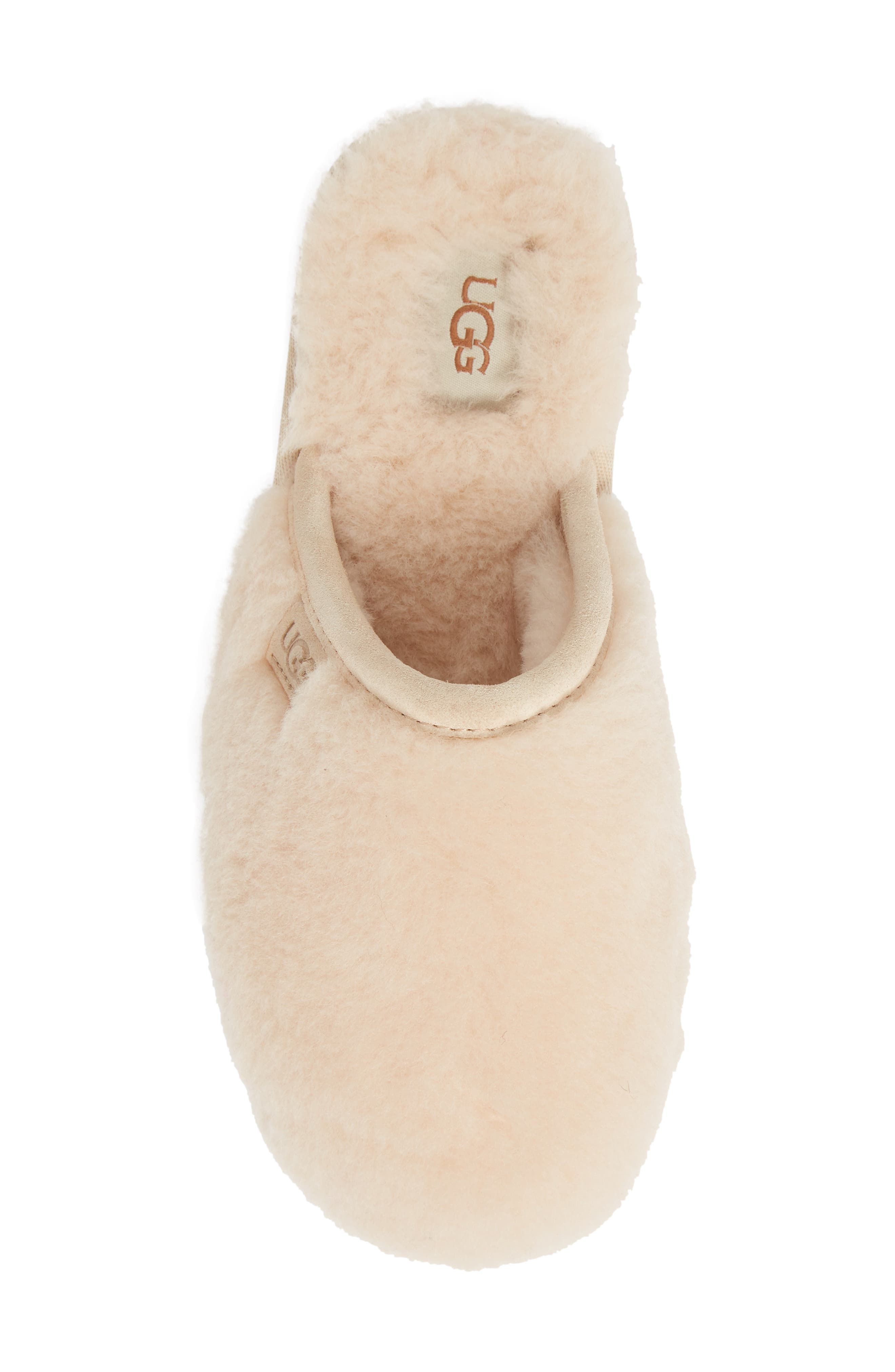 Fluffette Slipper, Alternate, color, CREAM