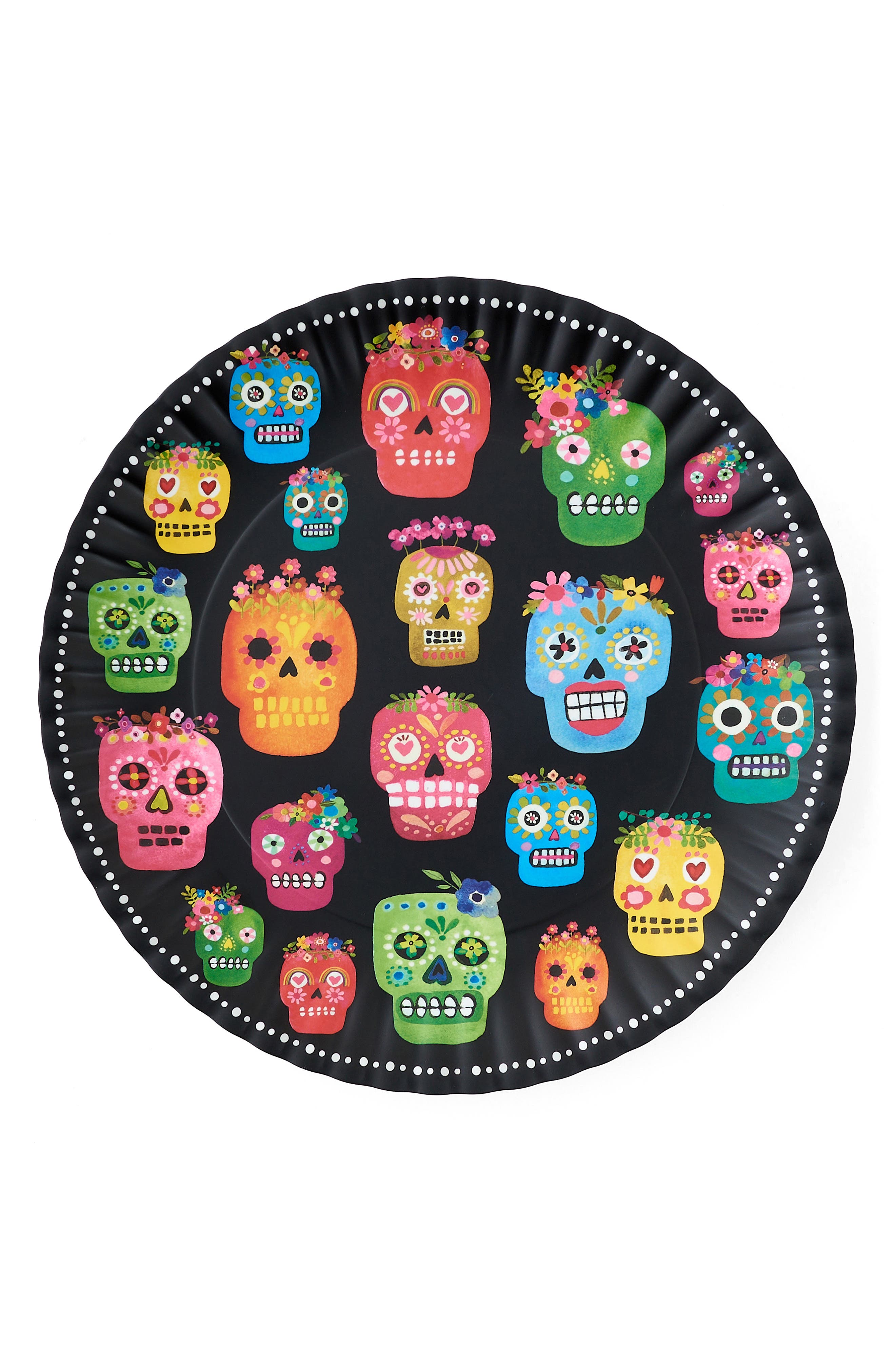 Sugar Skull Melamine Platter