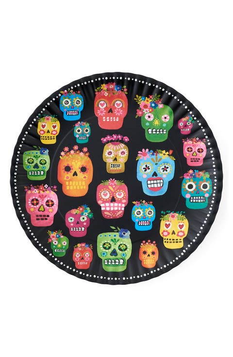Sugar Skull Melamine Platter