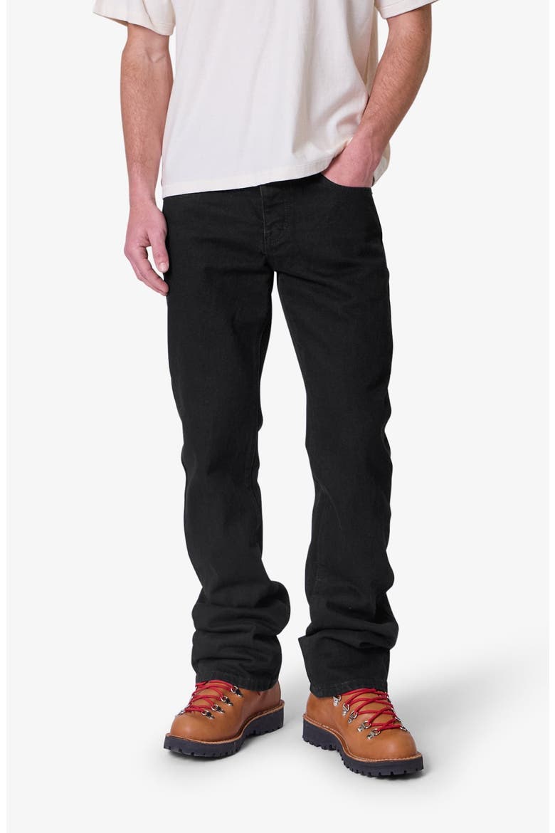 Raw Bootcut Jeans, Main, color, RINSED BLACK