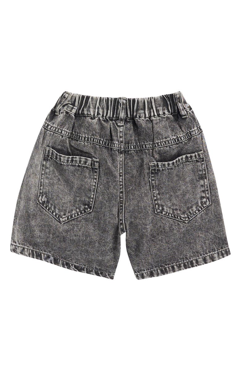 Doe A Dear Kids' Rhinestone Studded Denim Shorts, Alternate, color, 