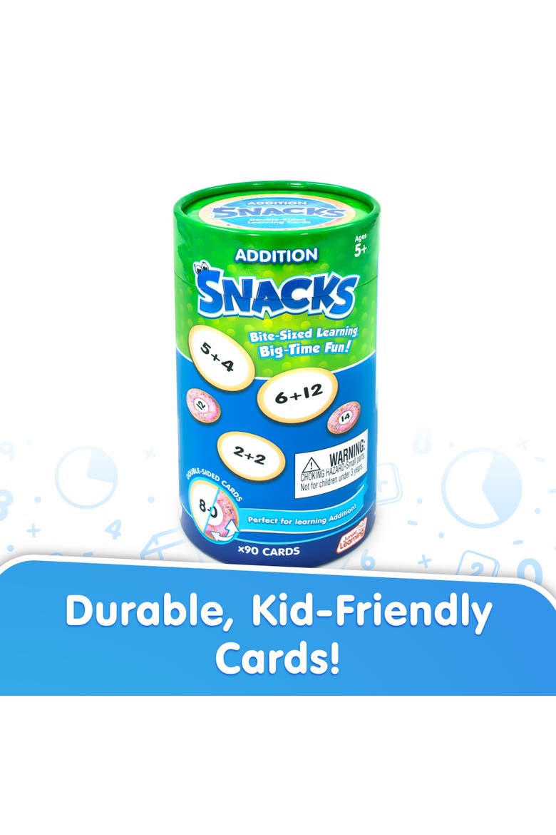 Addition Snacks Math Game, Alternate, color, Multicolored