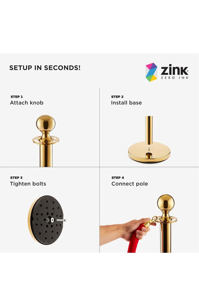 Zink Photo Booth Props for Bachelorette Parties, Bridal Showers, and More!, Alternate, color, Red