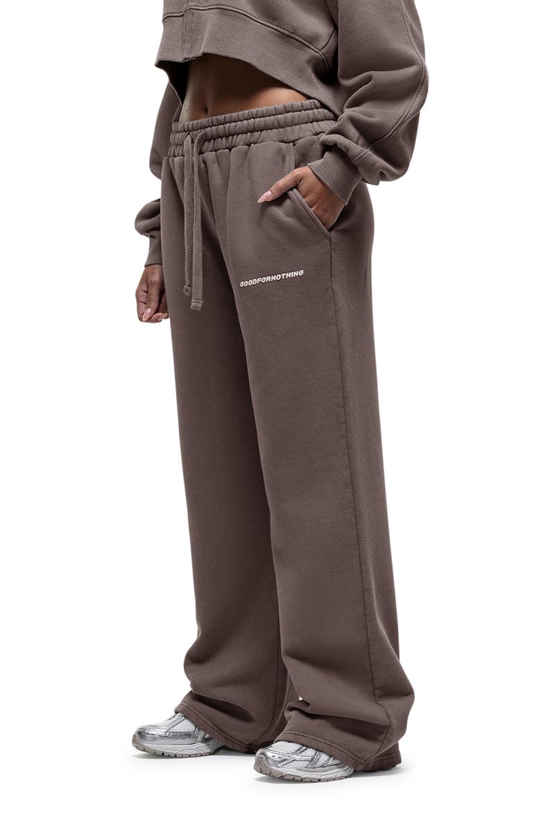 Good For Nothing Vintage Taupe Relaxed Joggers, Alternate, color, Brown
