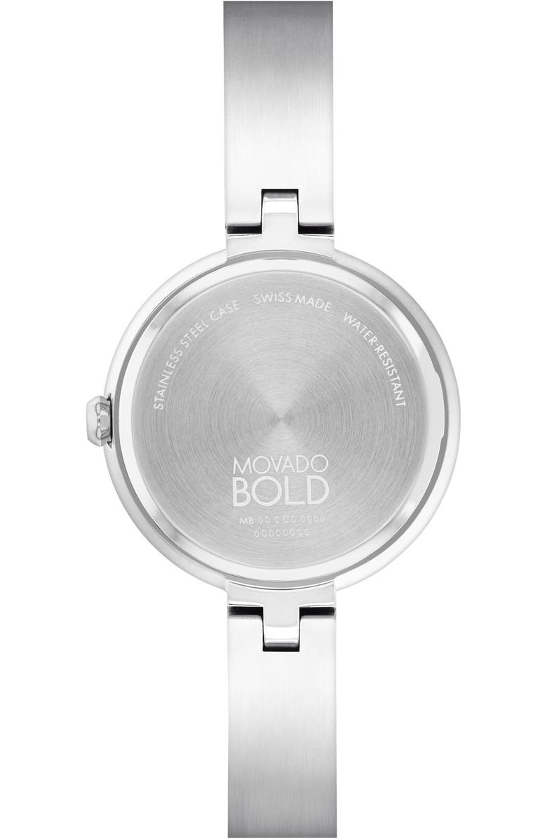 Movado BOLD Bangle Watch, 28mm, Alternate, color, 
