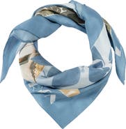 Lauren Ralph Lauren Scenic Conversational Silk Square Scarf