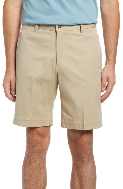 Charleston Khakis Flat Front Stretch Twill Shorts