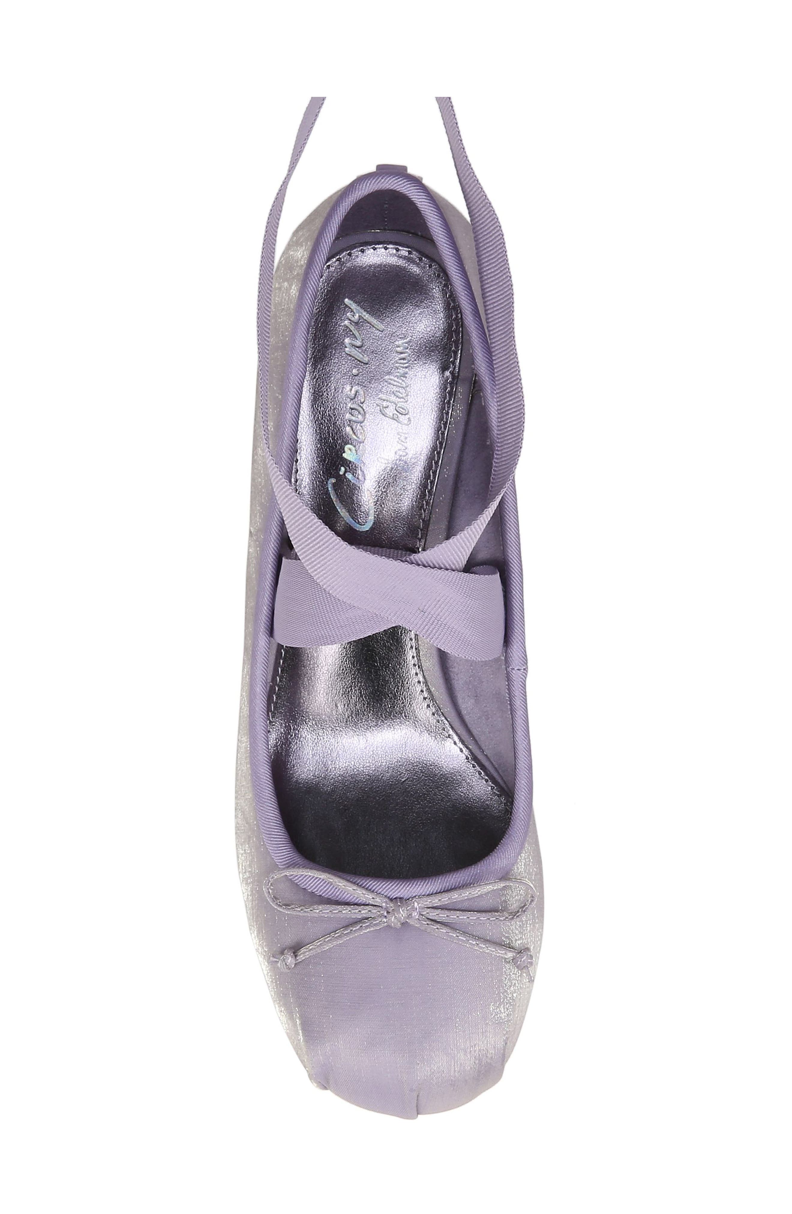 Della Ankle Wrap Pump, Alternate, color, STARDUST