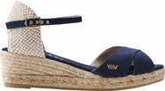 VISCATA Salina Canvas Espadrille Sandal Wedges