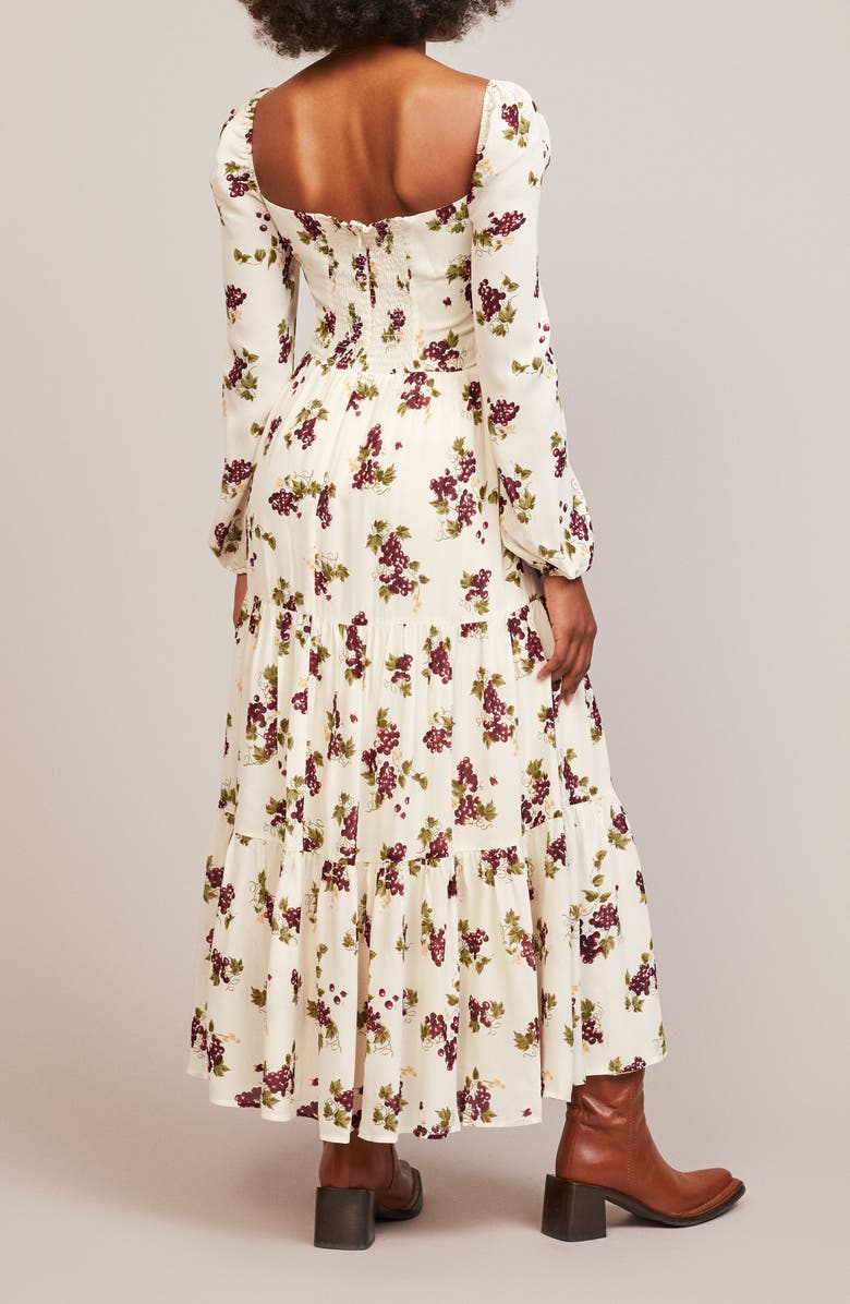 Reformation Kellie Long Sleeve Dress, Alternate, color, 