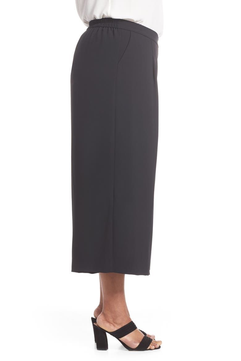 Fluid Culottes, Alternate, color, BLACK