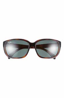 Ray-Ban 58mm Rectangular Sunglasses