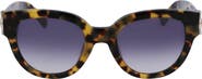 Longchamp 52mm Gradient Tea Cup Sunglasses
