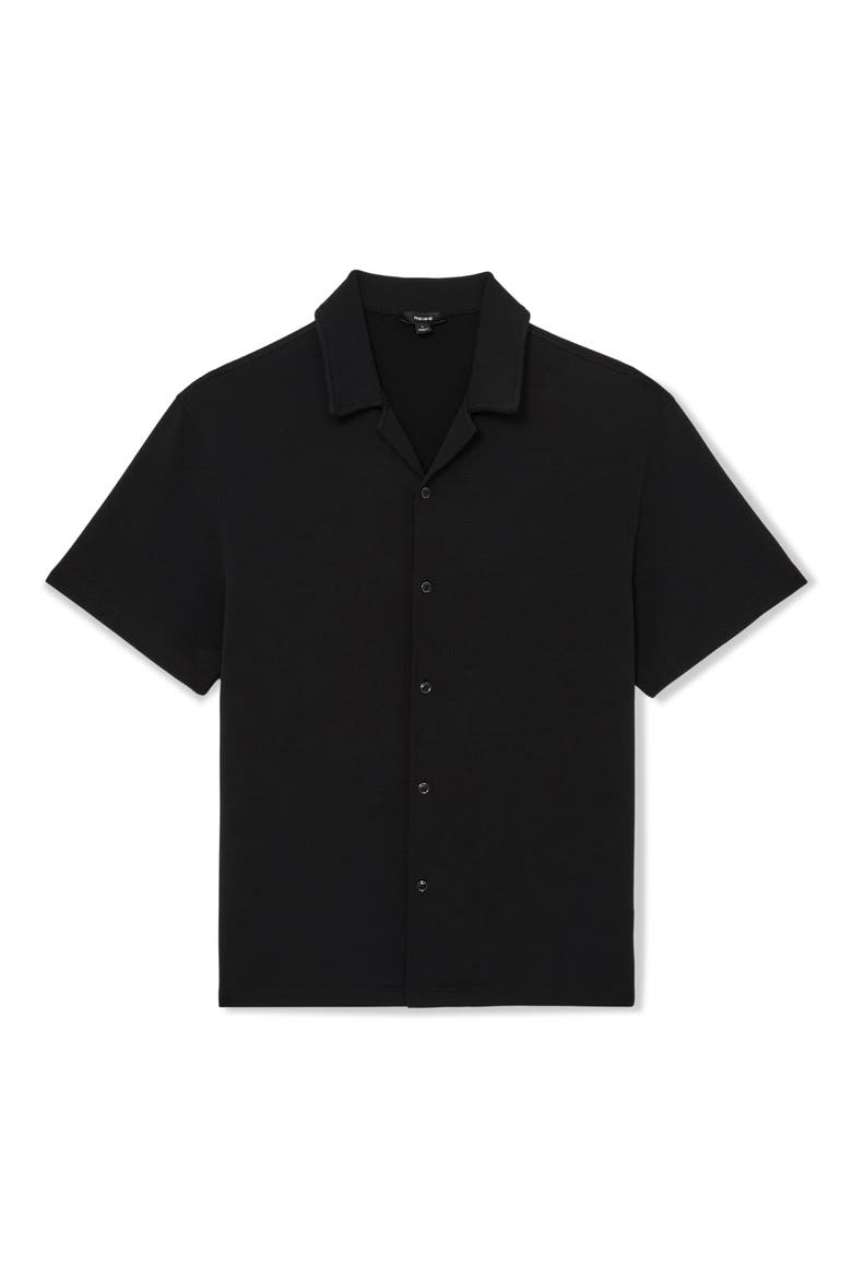 Cedric Camp Shirt, Alternate, color, BLACK