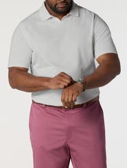 Oak Hill by DXL Big & Tall 37.5® Technology Notched Performance Polo Shirt