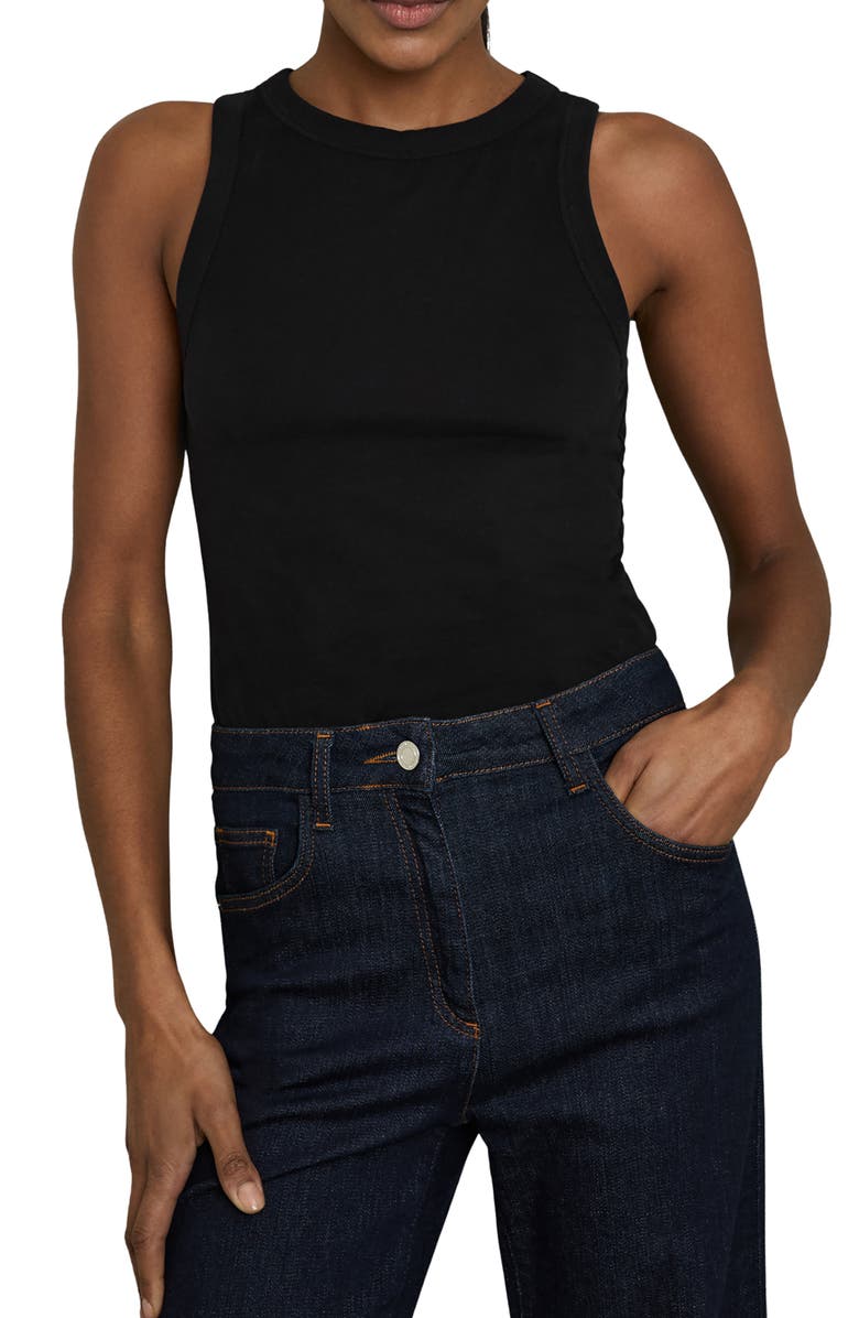 Reiss Betty Tank, Main, color, Black