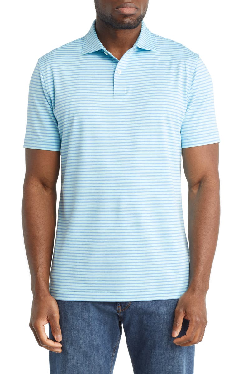 Peter Millar Crown Crafted Stripe Performance Polo, Main, color, 