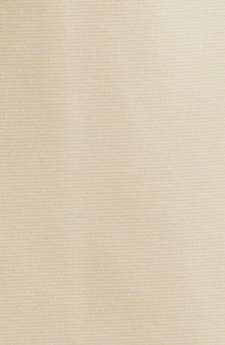 Burberry Foxfield Silk & Cotton Trench Coat, Alternate, color, Oatmeal Beige