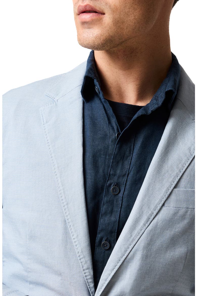 Gunn Stretch Cotton Suit Jacket, Alternate, color, DUSK