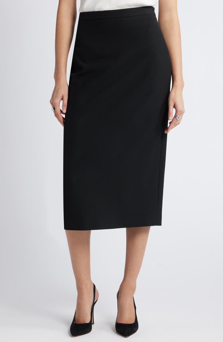 Nordstrom Stretch Pencil Skirt, Main, color,