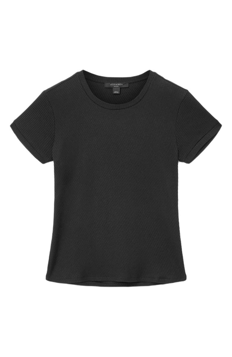 AllSaints Gia Rib T-Shirt, Alternate, color,