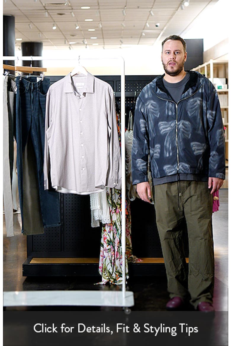 James OoohCotton® Diamond Geo Button-Up Shirt video
