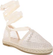 LONDON RAG Sonara Ankle Wrap Espadrille Flat