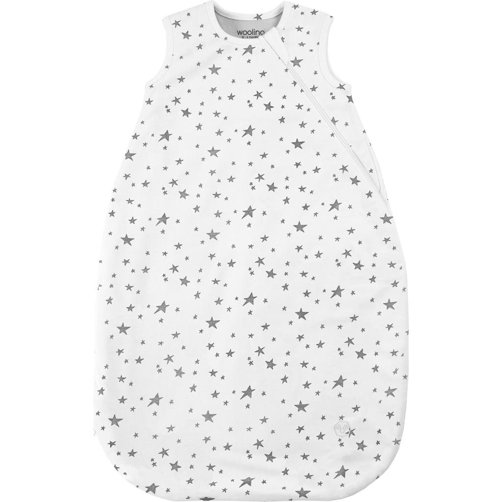 WOOLINO 4 Season Organic Cotton & Merino Wool Wearable Blanket in Stars  product