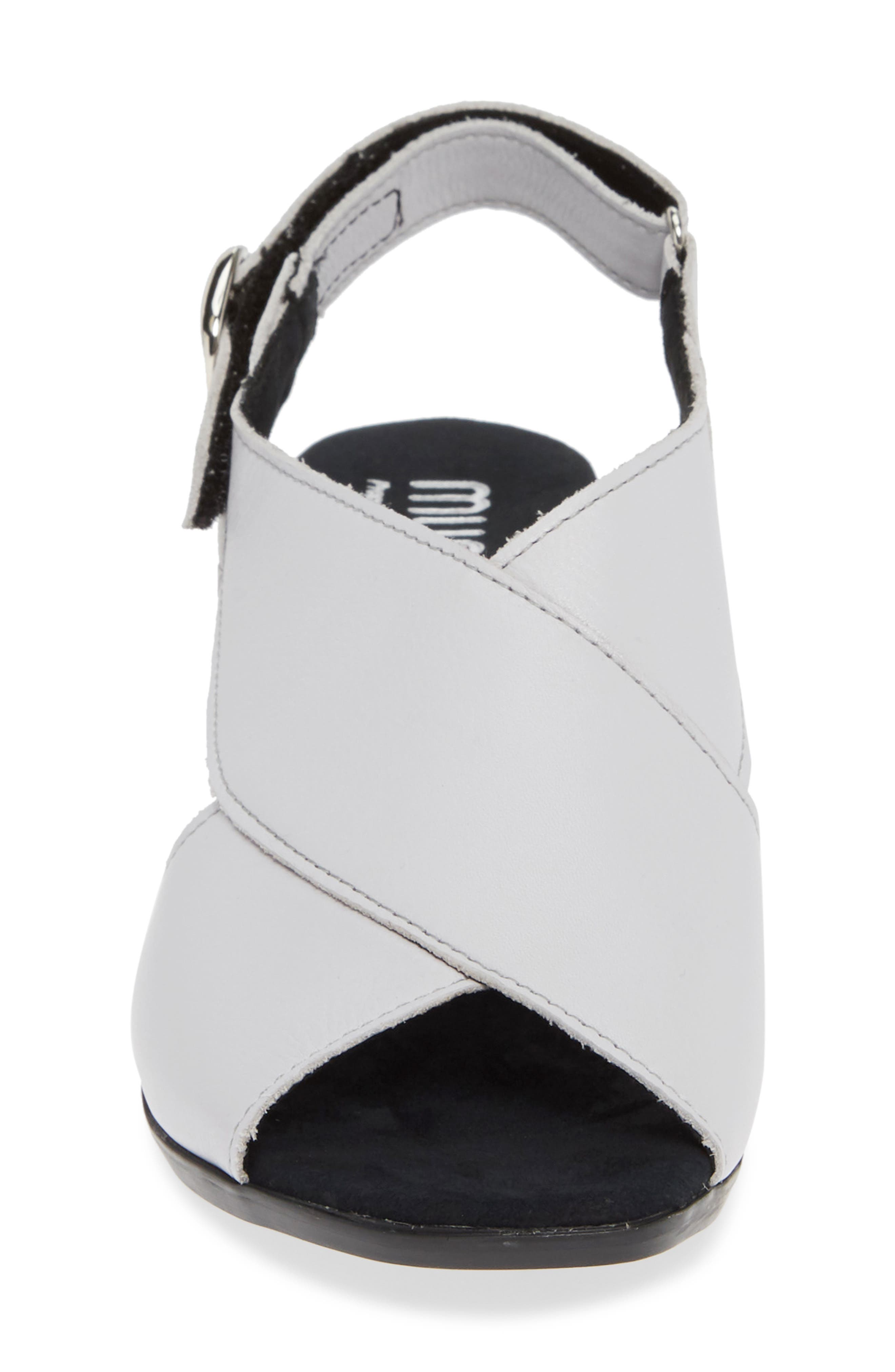Laine Block Heel Sandal - Multiple Widths Available, Alternate, color, OFF WHITE LEATHER