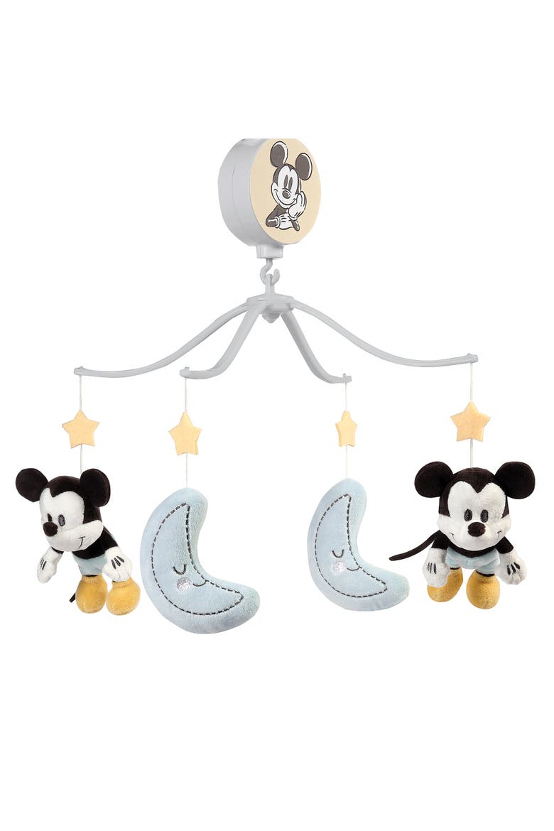 Disney Baby Moonlight Mickey Mouse Musical Baby Crib Mobile Soother, Main, color, Multicolor