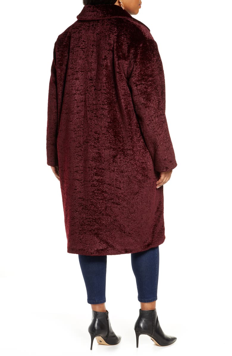 Halogen<sup>®</sup> Faux Fur Coat, Alternate, color, 