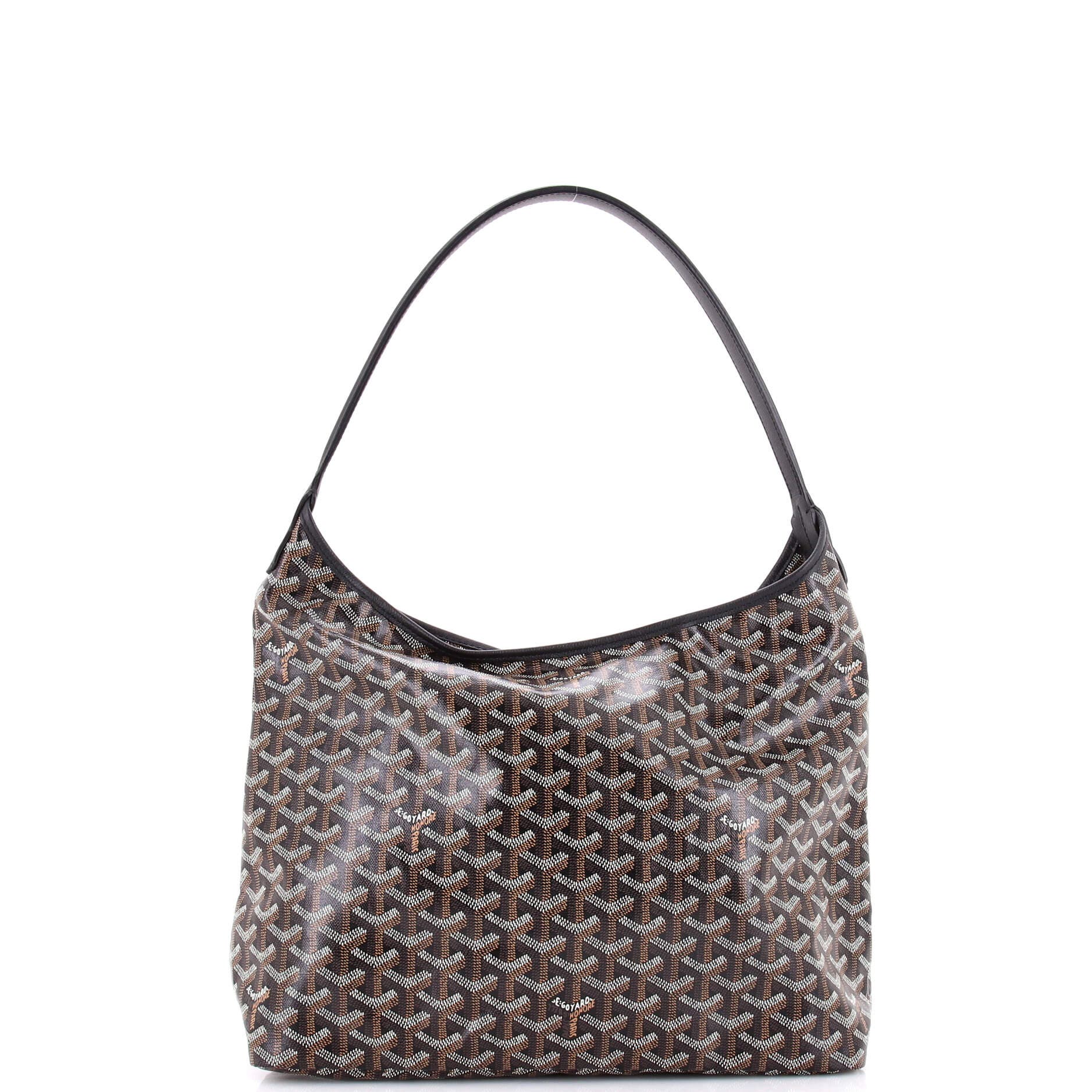 Boheme Hobo Coated Canvas, Alternate, color, Black