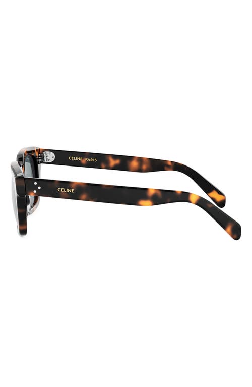 Celine Bold 3 Dots 50mm Square Sunglasses
