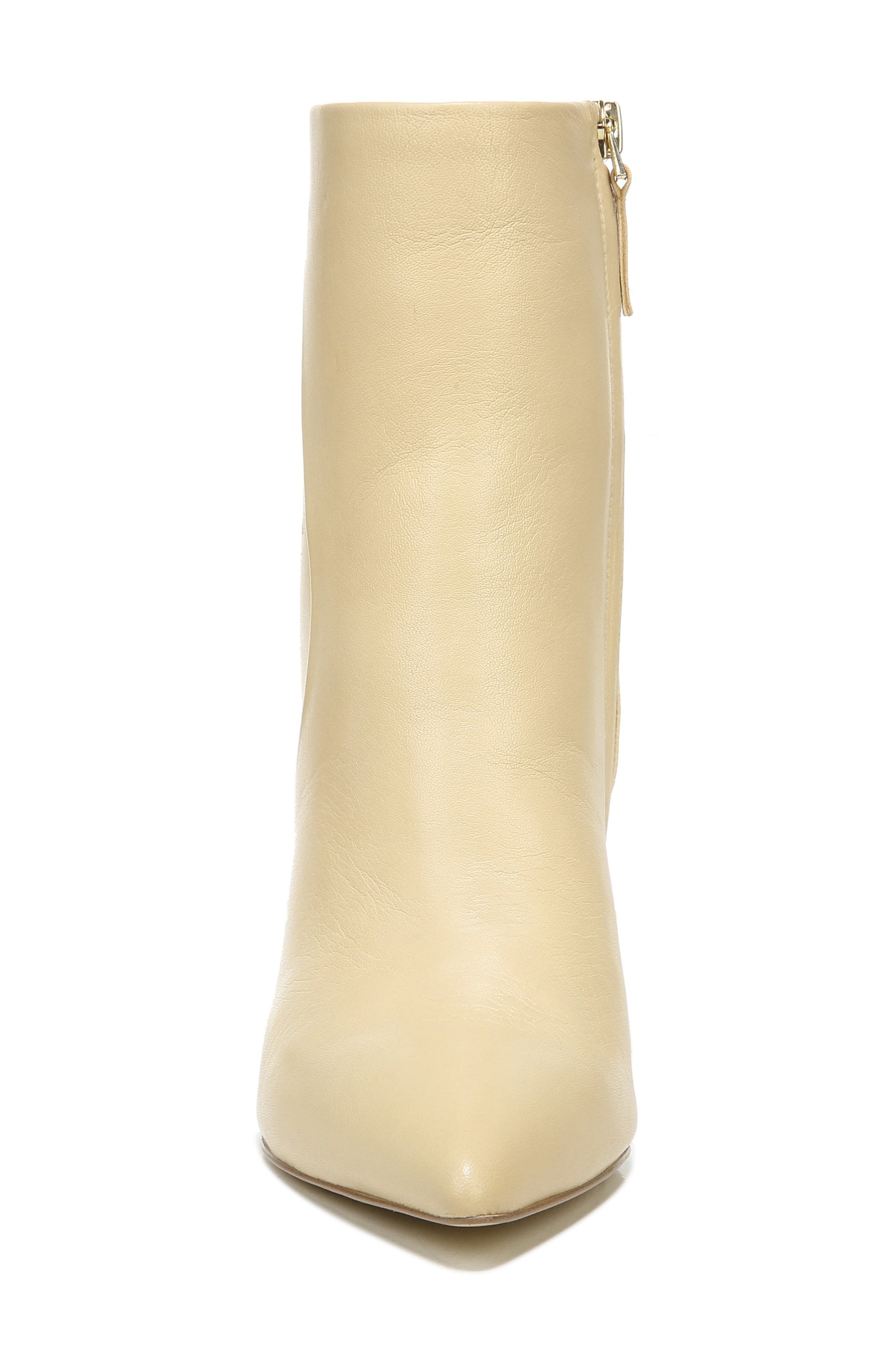 Vesi Leather Bootie, Alternate, color, BEIGE